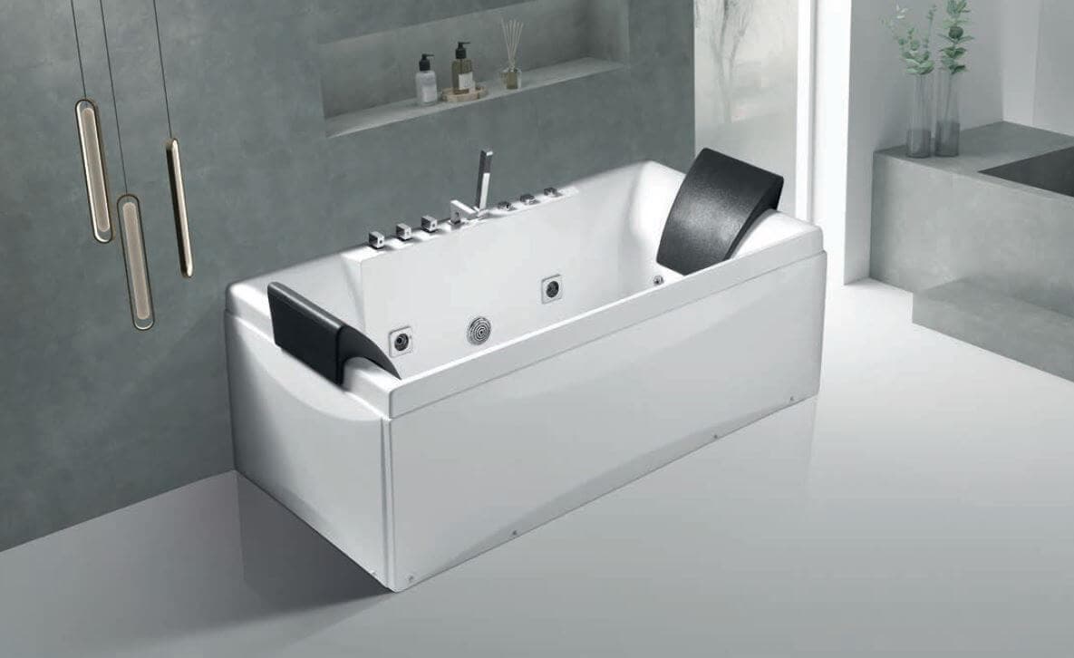 Vasca Idromassaggio Due Posti 175x86 Fai da te/Attrezzature per cucine e bagni/Attrezzature per bagni/Vasche da bagno/Vasche da bagno con piedini Shopbagno.it - Roma, Commerciovirtuoso.it