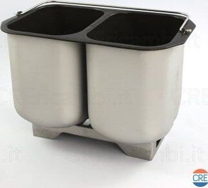 Vasca Smaltata Doppia per Macchina Pane 152000