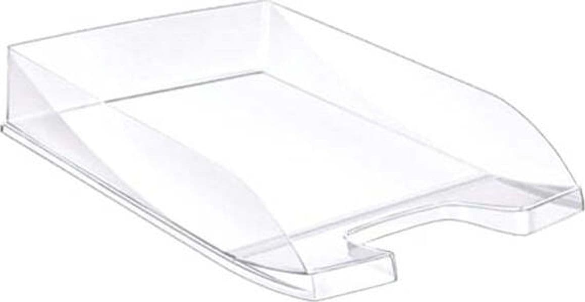 Vaschetta portacorrispondenza EcoLine - 35x25 5x6 5 cm - 24x32 cm - cristallo trasparente - Cep Cancelleria e prodotti per ufficio/Archivio ufficio e accessori per scrivania/Archivio ufficio/Cartelle/Portariviste Eurocartuccia - Pavullo, Commerciovirtuoso.it