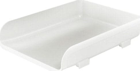 Vaschetta portacorrispondenza Mydesk - 33 5x25 4x7 cm - 23x32cm - bianco - Arda Cancelleria e prodotti per ufficio/Archivio ufficio e accessori per scrivania/Archivio ufficio/Cartelle/Portariviste Eurocartuccia - Pavullo, Commerciovirtuoso.it