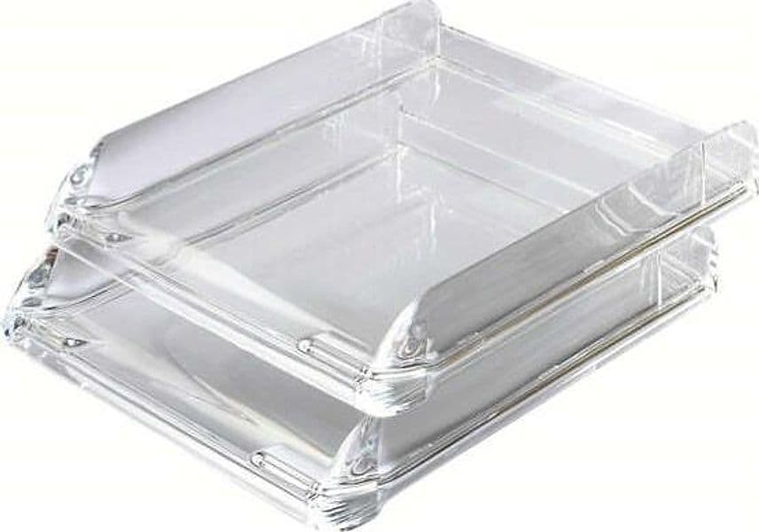 Vaschetta portacorrispondenza Nimbus - 26 8x5 5x33 cm - cristallo trasparente - Rexel Cancelleria e prodotti per ufficio/Archivio ufficio e accessori per scrivania/Archivio ufficio/Cartelle/Portariviste Eurocartuccia - Pavullo, Commerciovirtuoso.it