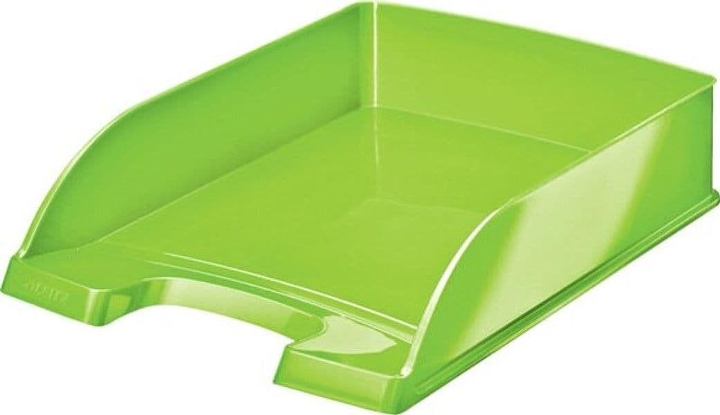 Vaschetta portacorrispondenza WOW - 25 5x35 7x7 cm - 22x30 cm - verde lime - Leitz Cancelleria e prodotti per ufficio/Archivio ufficio e accessori per scrivania/Archivio ufficio/Cartelle/Portariviste Eurocartuccia - Pavullo, Commerciovirtuoso.it