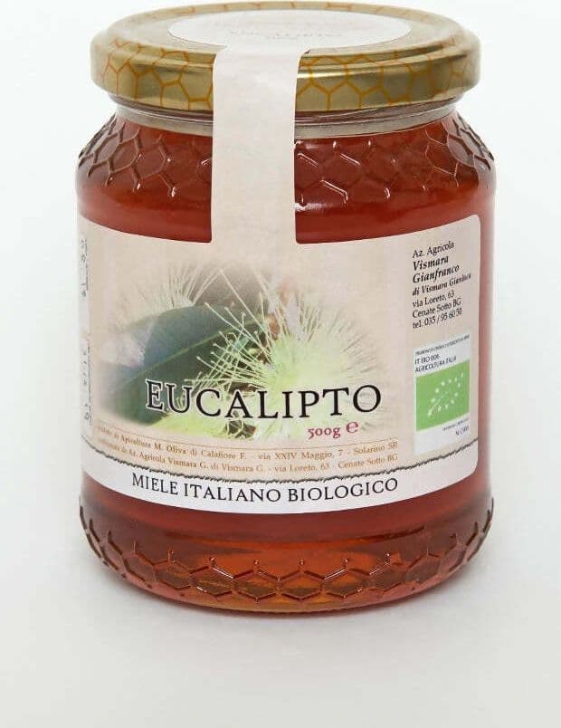 Vasetto Di Miele Biologico Di Eucalitpo 250g