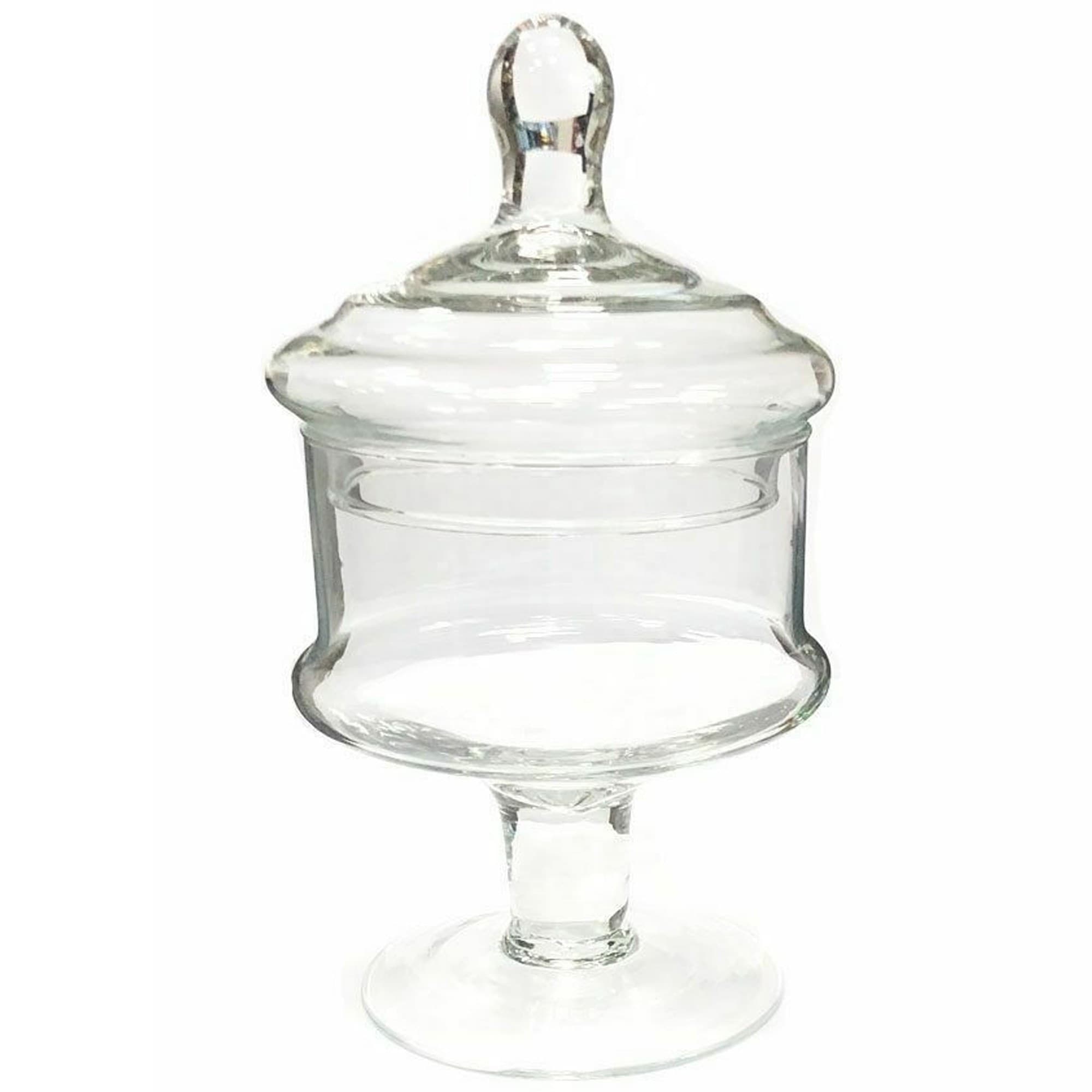Vaso Con Coperchio Ampolla Alzatina Biscottiera Per Confettata Vetro 23 Cm Cucina > Barattoli e Contenitori Trade Shop italia - Napoli, Commerciovirtuoso.it