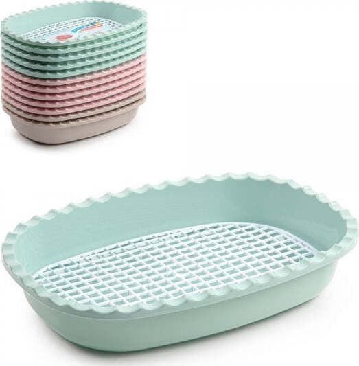 VASSOIO DEFROST PROFONDO OVALE IN PLASTICA PER SCONGELARE PORTARE CIBI 115001A