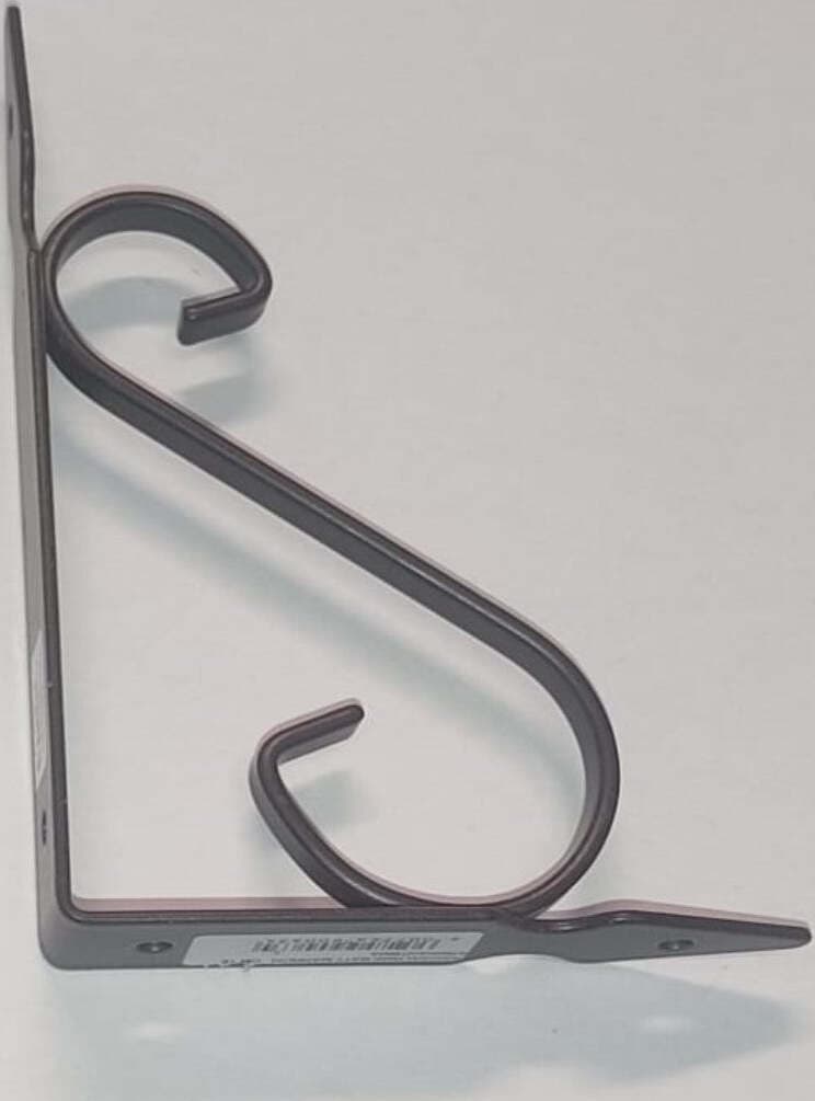 VECA---REGGIMENSOLA-IN-FERRO-BATTUTO-PER-ARREDO-CASA-20CM---COLORE-MARRONE