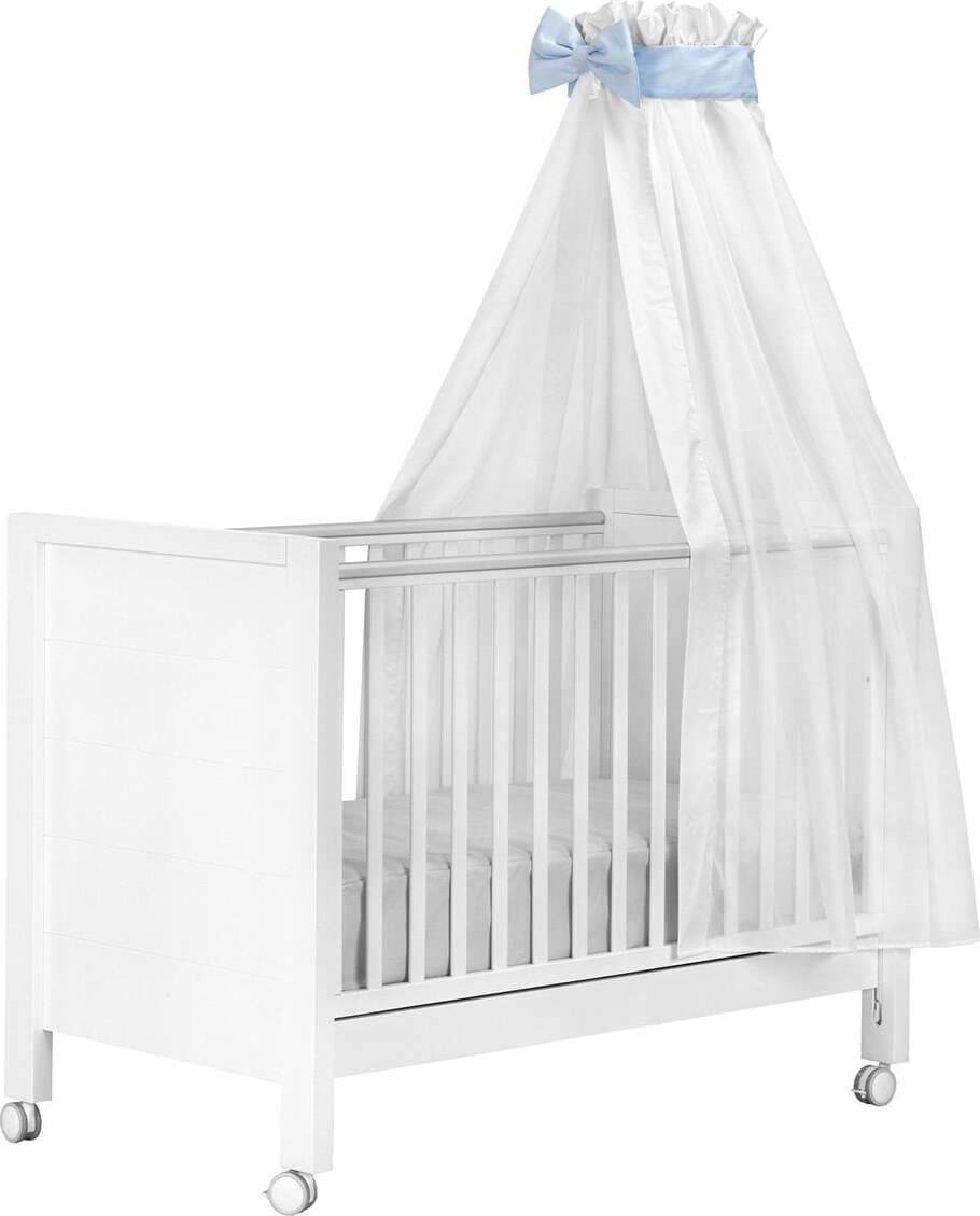 Velo L Une 160X270X1 Cm Voile Azzurro Casa e cucina/Tessili per la casa/Biancheria per culle e lettini/Biancheria bebè/Zanzariere per culla La Casa Del Bebè - Napoli, Commerciovirtuoso.it