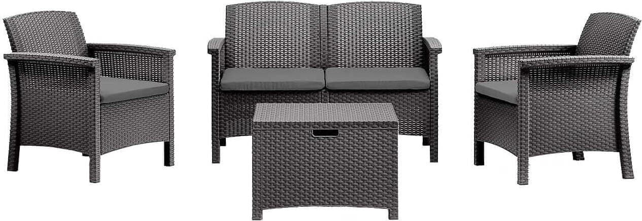 VENEZIA---salotto-da-esterno-in-resina-rattan-Nero-Milani-Home