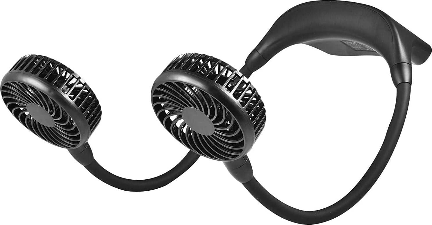 Ventilatore Da Collo Portatile Ventilatore Collo 3 Velocità Ventilatore Ricaricabile Nero Elettronica/Informatica/Accessori/Gadget USB/Ventilatori USB BBuy - Battipaglia, Commerciovirtuoso.it