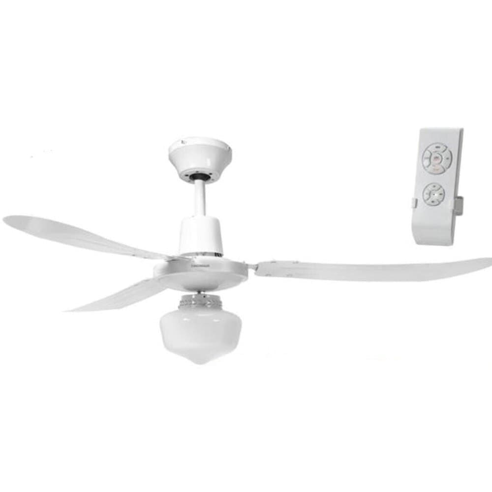 VENTILATORE DA SOFFITTO REVERSIBILE CON LAMPADARIO TELECOMANDO INTEGRATO 70 WATT in Ventilatori da soffitto con lampada Trade Shop italia - Napoli, commercioVirtuoso.it