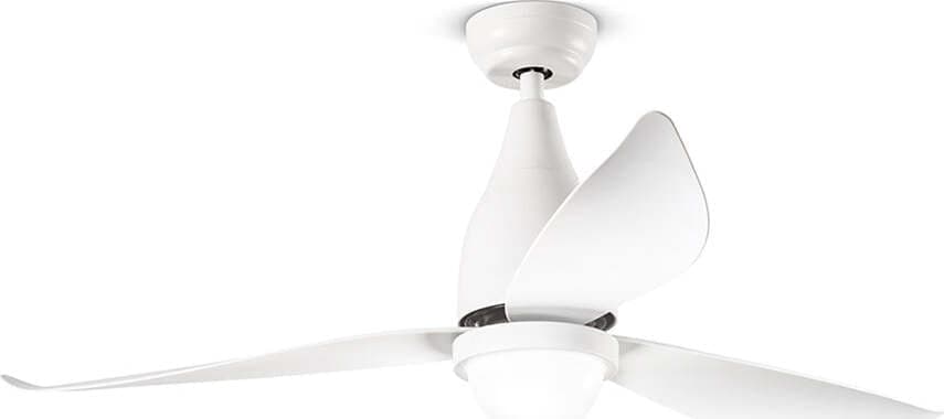 Ventilatore-Metallo-Bianco-3-Pale-Acrilico-Bianco-Diffusore-In-Acrilico-Satinato