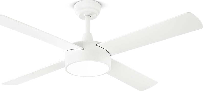Ventilatore-Metallo-Bianco-Opaco-Led-22W-4-Pale-Legno-Bianco-Noce-Chiaro-Orione
