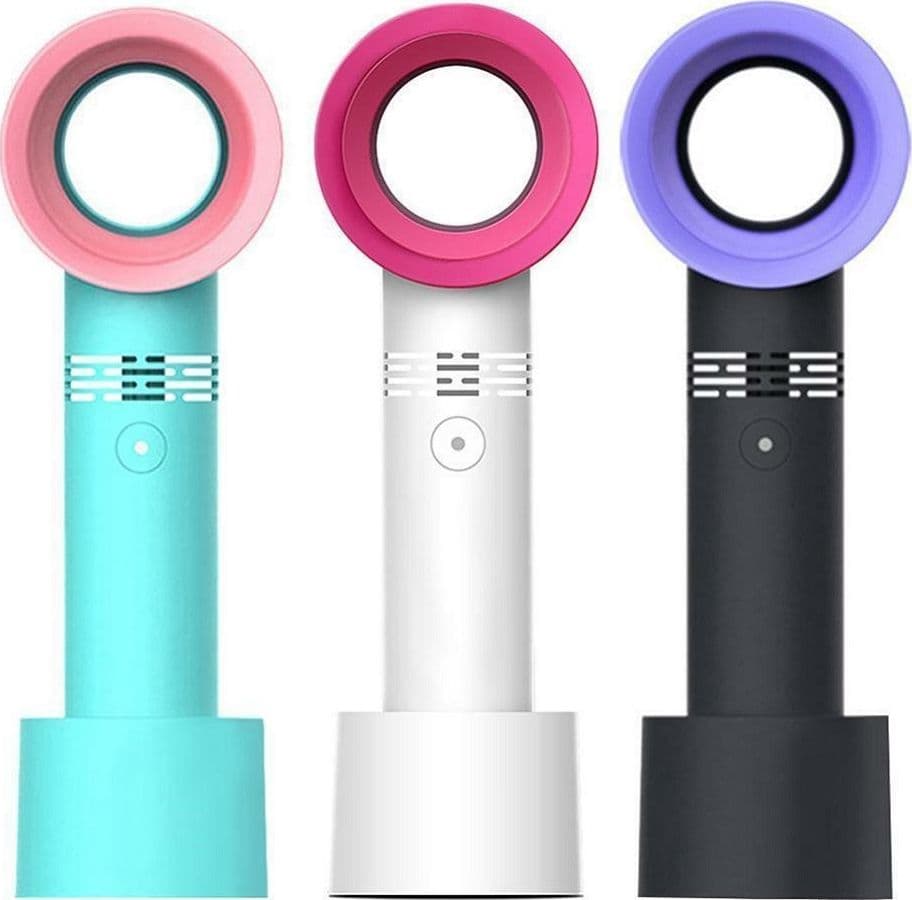 Ventilatore-Portatile-Ricaricabile-Usb-Senza-Pale-Ventole-Ufficio-Casa-Auto