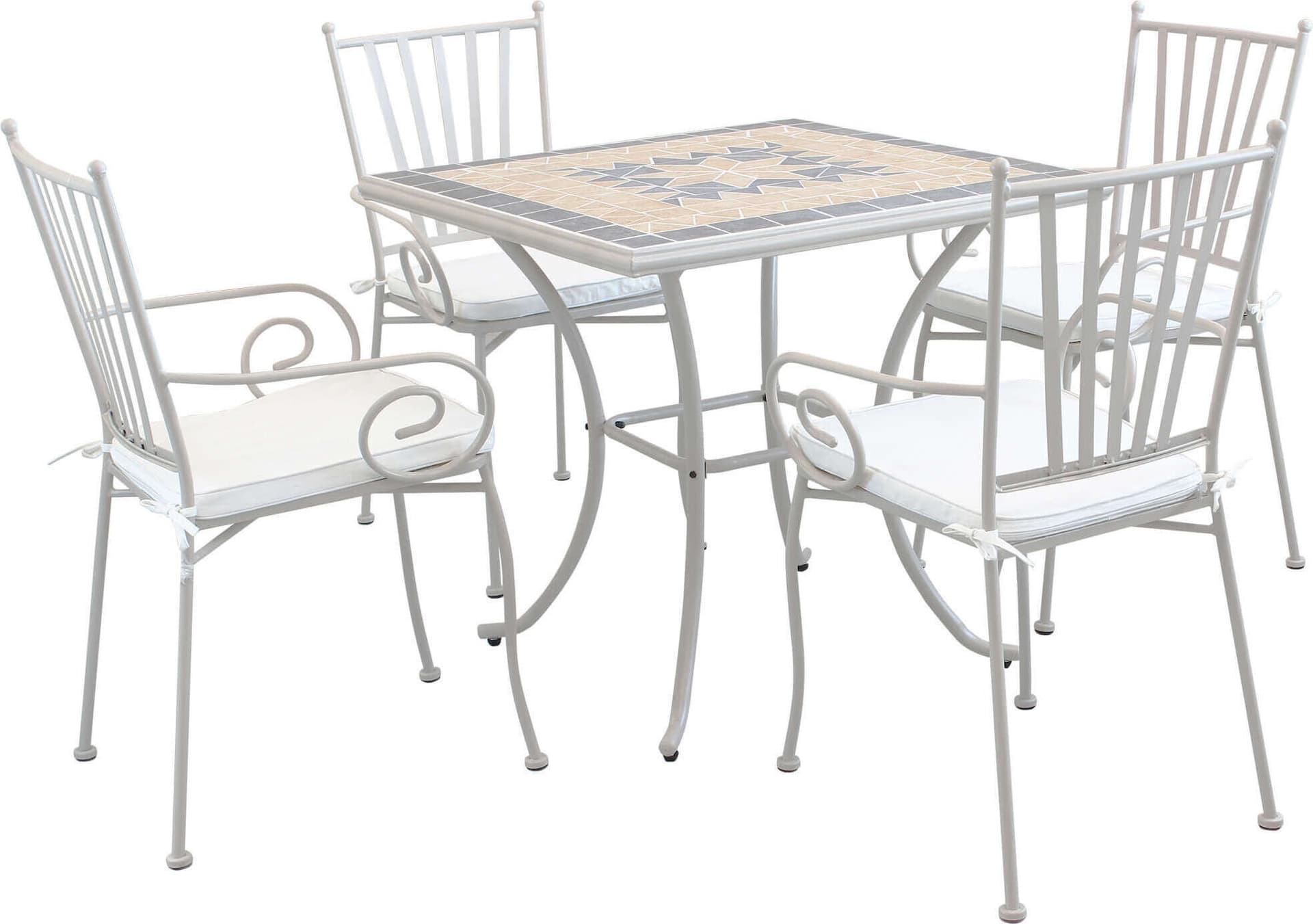 VENTUS---set-tavolo-da-giardino-con-piano-in-mosaico-80x80-compreso-di-4-poltrone-in-ferro-Tortora-Milani-Home
