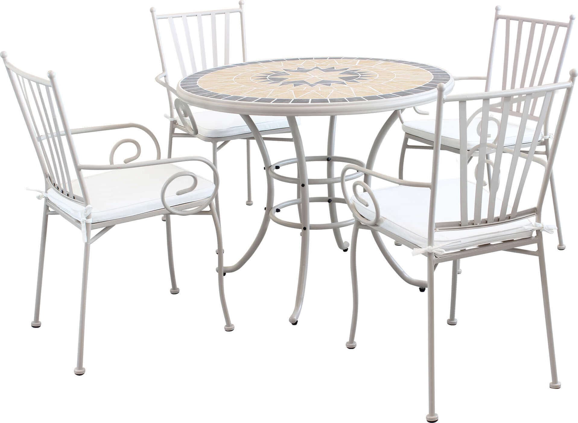 VENTUS---set-tavolo-da-giardino-con-piano-in-mosaico-tondo-90-compreso-di-4-poltrone-in-ferro-Tortora-Milani-Home