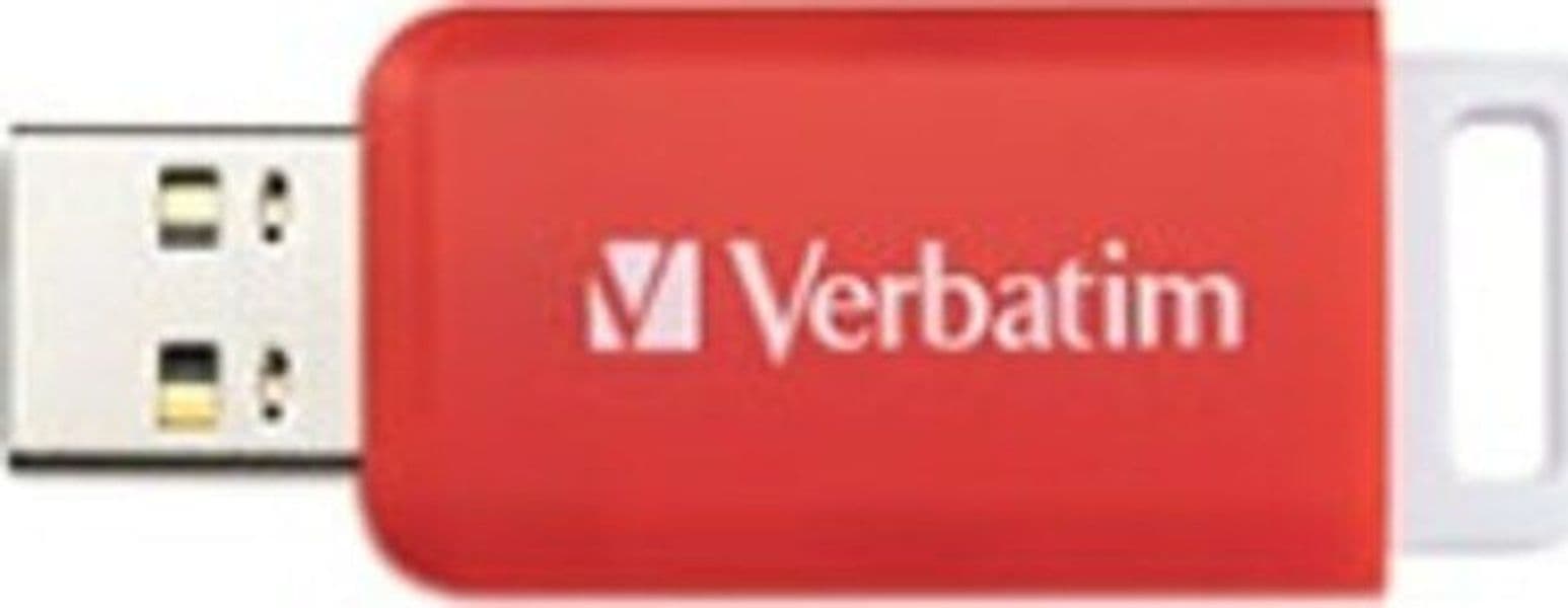Verbatim - Chiavetta USB - Rosso - 49453 - 16 GB Elettronica/Informatica/Dispositivi archiviazione dati/Dispositivi archiviazione dati esterni/PenDrive Eurocartuccia - Pavullo, Commerciovirtuoso.it