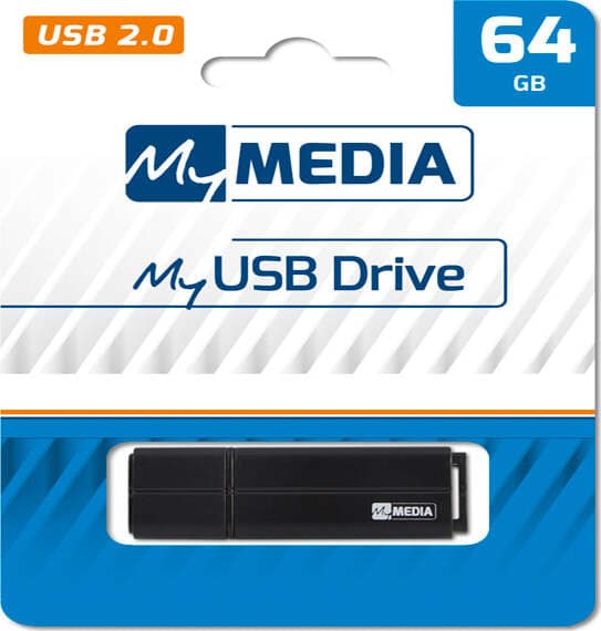 Verbatim - Memoria MyUsb Drive - Nero - 69263 - 64GB Elettronica/Informatica/Dispositivi archiviazione dati/Dispositivi archiviazione dati esterni/PenDrive Eurocartuccia - Pavullo, Commerciovirtuoso.it