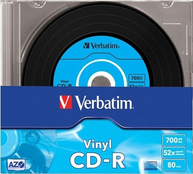 Verbatim - Scatola 10 CD-R Data Life Plus Data Vinyl - slim 1X-52X - 43426 - 700MB Elettronica/Informatica/Accessori/Supporti vergini/BD-R Eurocartuccia - Pavullo, Commerciovirtuoso.it
