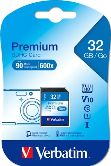 Verbatim - Scheda SDHC Classe 10 (min 10mb-sec) - 43963 - 32GB Elettronica/Informatica/Dispositivi archiviazione dati/Dispositivi archiviazione dati esterni/Schede di memoria/Schede Multimedia Eurocartuccia - Pavullo, Commerciovirtuoso.it