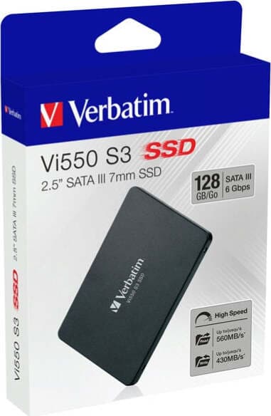 Verbatim - SSD Interno Vi550 SATA III 2.5'' SSD - 49350 - 128GB Elettronica/Informatica/Dispositivi archiviazione dati/Dispositivi archiviazione dati esterni/Hard Disk esterni Eurocartuccia - Pavullo, Commerciovirtuoso.it