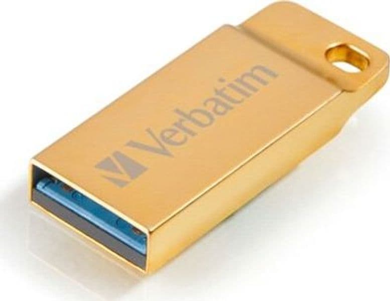 Verbatim - Usb 3.0 Metal Executive Drive - Oro - 99106 - 64GB Elettronica/Informatica/Dispositivi archiviazione dati/Dispositivi archiviazione dati esterni/PenDrive Eurocartuccia - Pavullo, Commerciovirtuoso.it