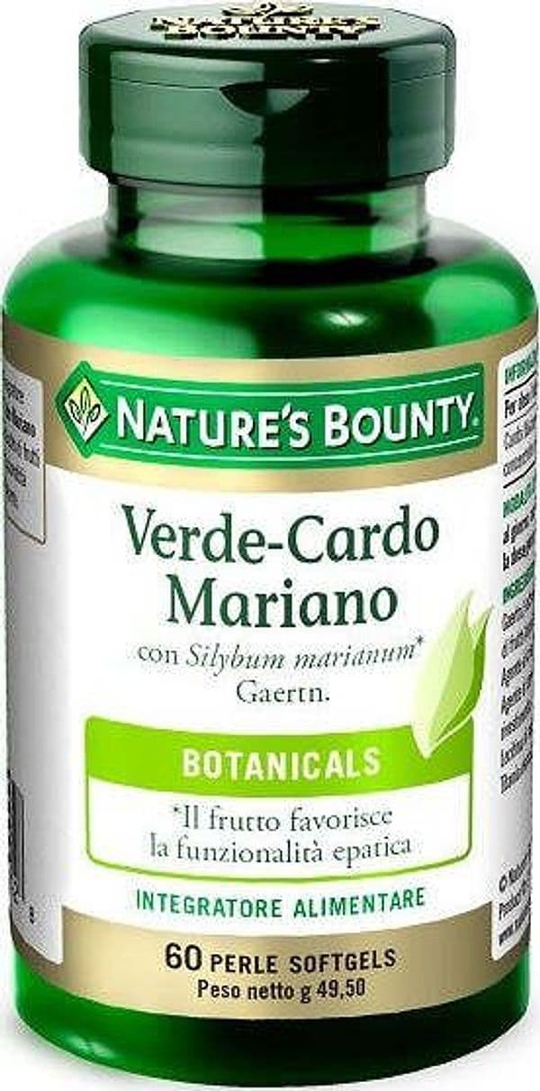 VERDE-CARDO-MARIANO-integratore-alimentare-60-perle-Nature's-Bounty