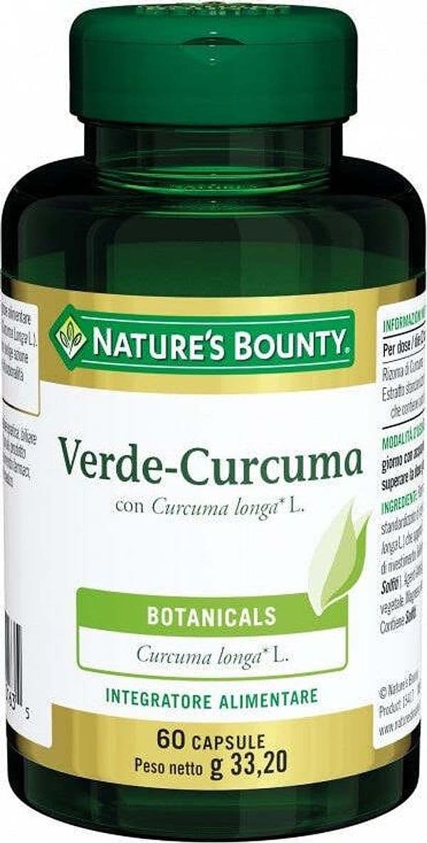 VERDE-CURCUMA-integratore-alimentare-60-capsule-Nature's-Bounty