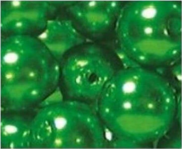 Verde-Renaissance-perle-di-vetro-8-mm-48PK