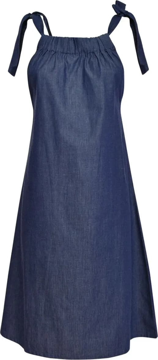Verdissima Abito Jeans in Cotone Blu Denim Vestito Corto Donna Smanicato Con Bretelle Annodabili E Scollo Arricciato 100% Cotone Vestitino Midi Svasato, Sagomato in Vita Moda/Donna/Abbigliamento/Vestiti/Casual You Store - Messina, Commerciovirtuoso.it