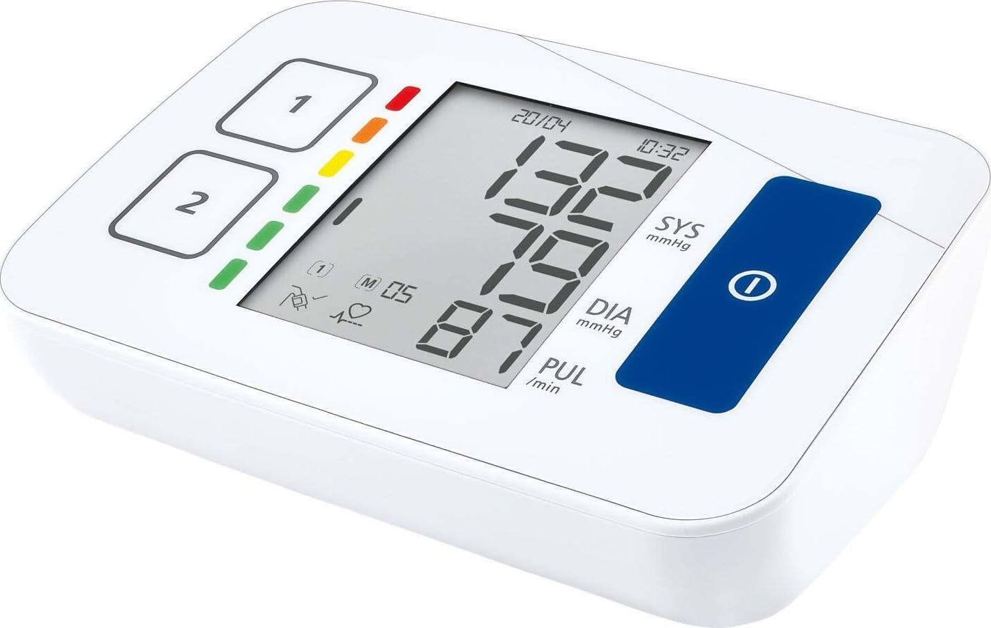 Veroval Hartmann compatto Misuratore Pressione Sanguigna Arteriosa da Braccio Digitale Funzione di Rilevamento dell'aritmia Memoria e Ampio Display LED
