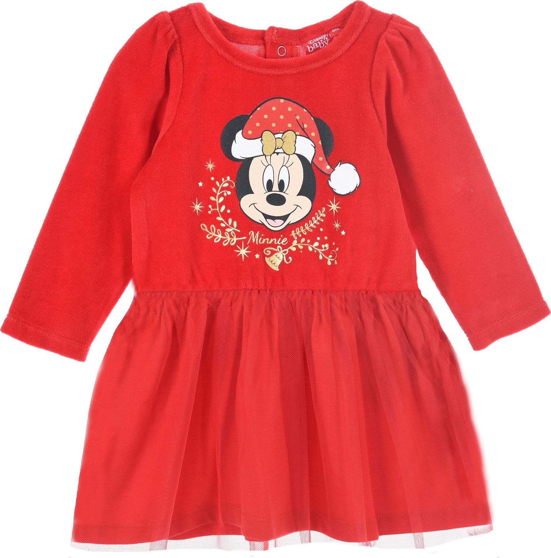 Vestito rosso Natale Minnie bambina da 6 a 24 mesi Moda/Prima infanzia/Abbigliamento/Bambina 0-24/Abitini Store Kitty Fashion - Roma, Commerciovirtuoso.it