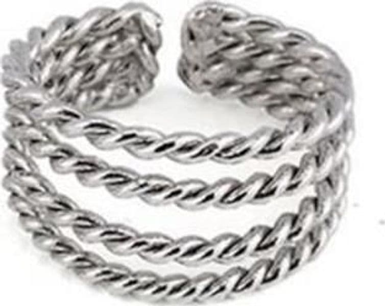 VESTOPAZZO---ANELLO-4-LINEE-ONDULATE