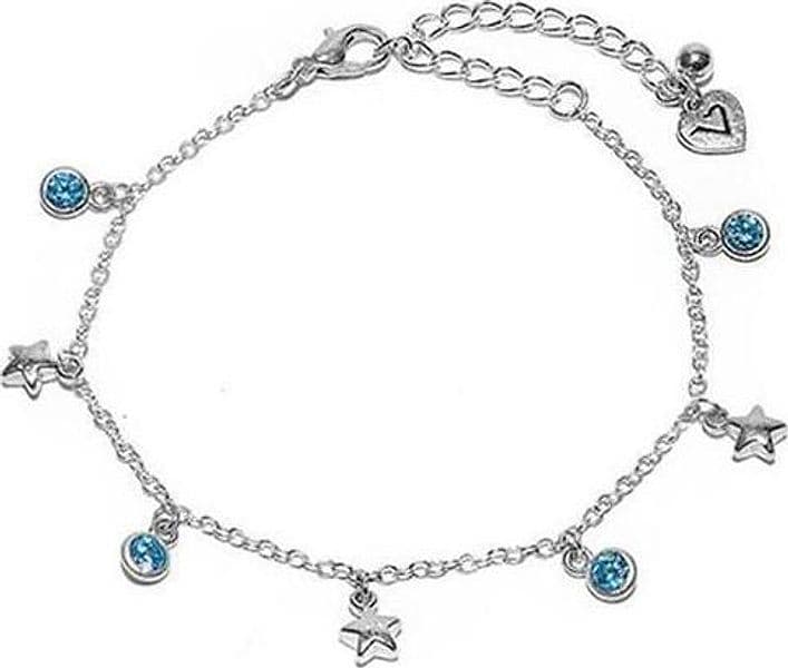 VESTOPAZZO---BRACCIALE-CHARMS-ZIRCONI/STELLE-AZ