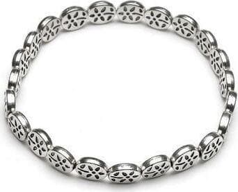VESTOPAZZO---BRACCIALE-ELASTICO-MINI-FIORI-INCISI