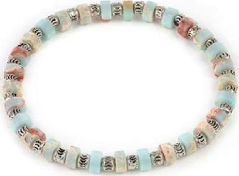 VESTOPAZZO---BRACCIALE-ELASTICO-PASTA-PIETRA-CILINDRI