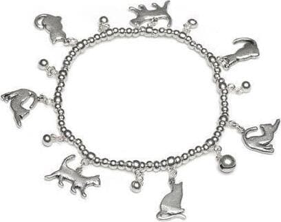 VESTOPAZZO---BRACCIALE-ELASTICO-PENDENTI-GATTI