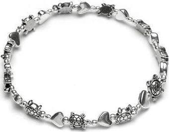 VESTOPAZZO---BRACCIALE-ELASTICO-TARTARUGHE/CUORI
