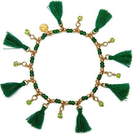 VESTOPAZZO---BRACCIALE-TASSELS/PERLINE