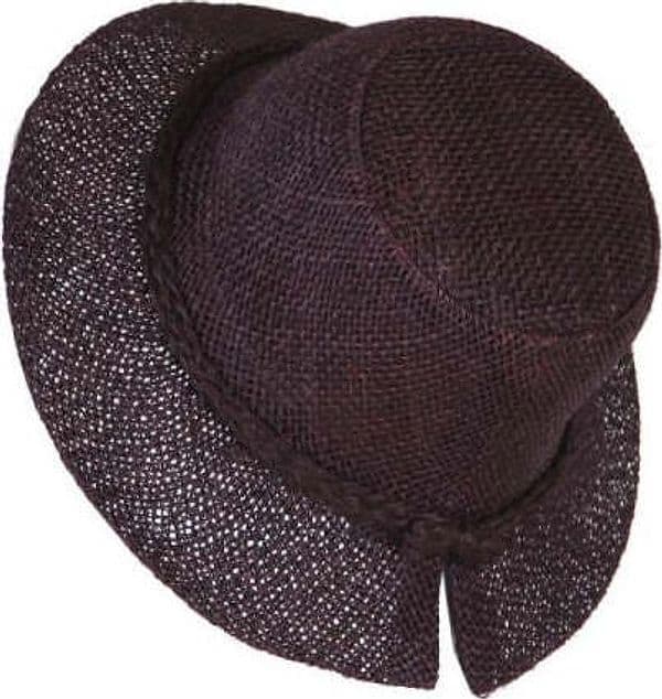VESTOPAZZO---CAPPELLO-SISAL-RONDINE-MARRONE