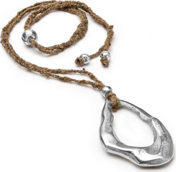 VESTOPAZZO---COLLANA-CON-PENDENTE-SETA-GREZZA-GOCCIA