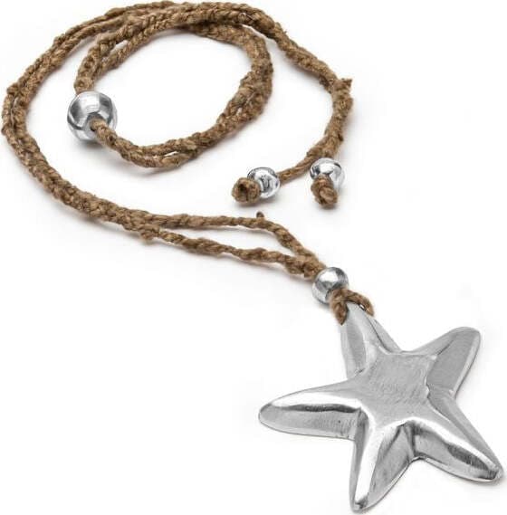 VESTOPAZZO---COLLANA-CON-PENDENTE-SETA-GREZZA-STELLA