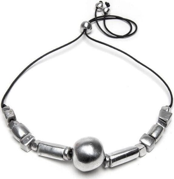 VESTOPAZZO---COLLANA-FILO-CORTA-BARRE/SFERE