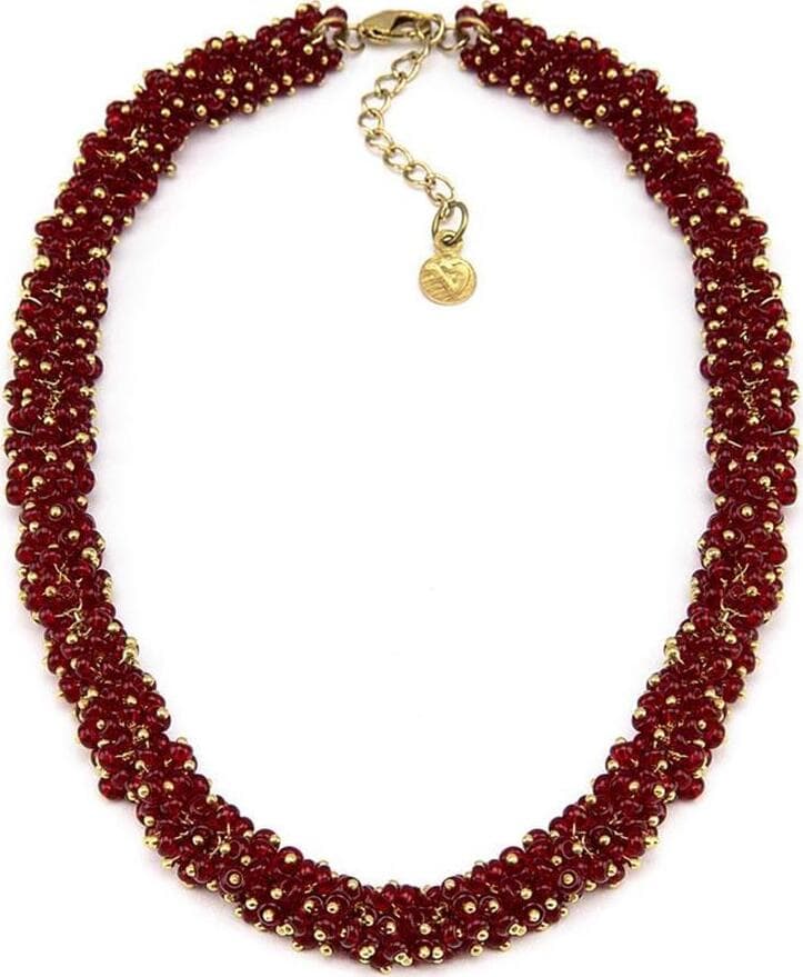 VESTOPAZZO---COLLANA-MOGRA-ROSSA