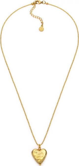 VESTOPAZZO---COLLANA-PENDENTE-CUORE-GREZZO