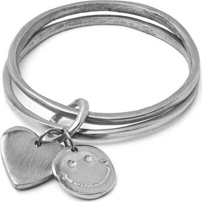 VESTOPAZZO---DOPPIO-BRACCIALE-CUORE/SMILE