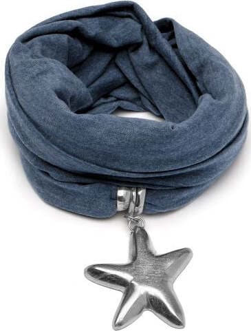 VESTOPAZZO---FOULARD-GIOIELLO-STELLA-MARINA