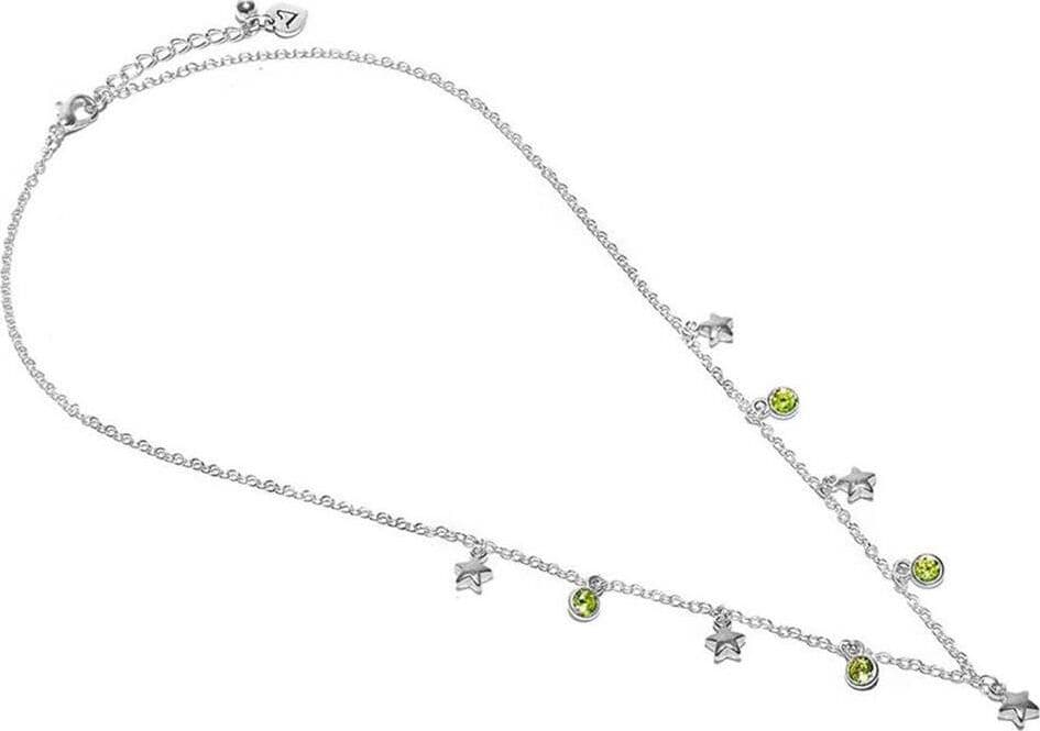 VESTOPAZZO---GIROCOLLO-CHARMS-ZIRCONI/STELLE-VERDI