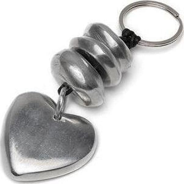 VESTOPAZZO---PORTACHIAVI-SFERE-E-CUORE-CUCITO