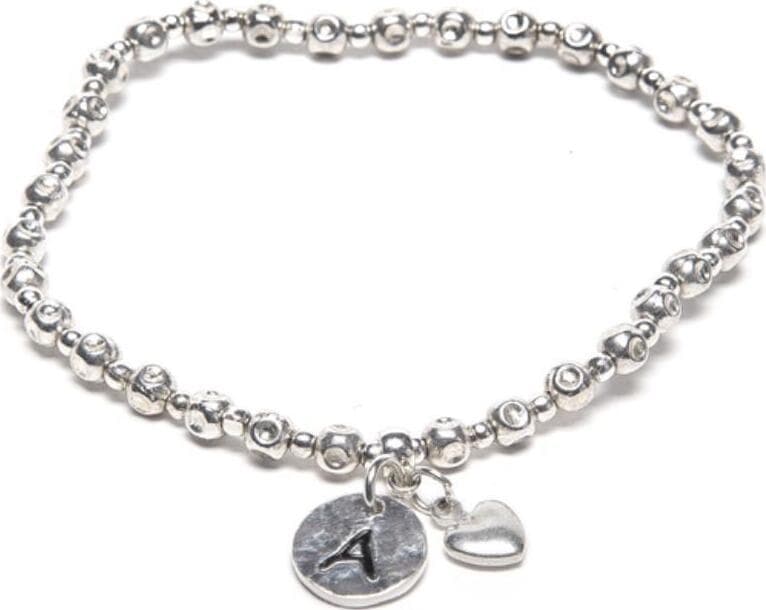 VESTOPAZZO--BRACCIALE-CON-PENDENTE-LETTERA-'A'