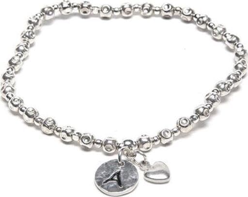 VESTOPAZZO--BRACCIALE-ELASTICO-LETTERA-W